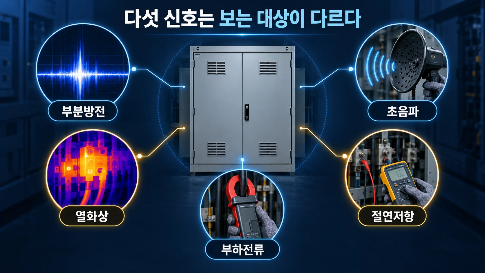 다섯 기법은 무엇을 서로 다르게 알려 줄까