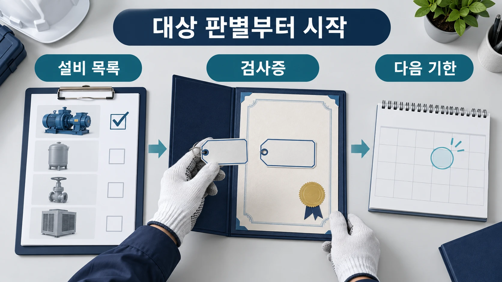법정점검은 왜 ‘대상 판별’부터 시작할까