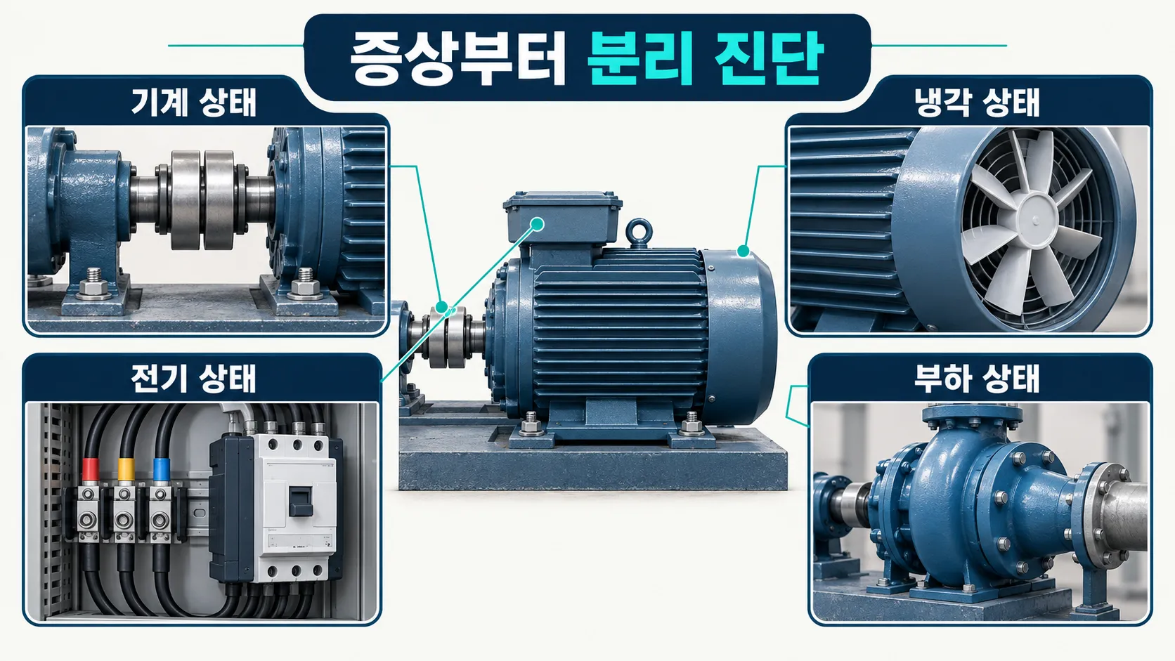 진동·과열·보호기 동작을 어떻게 분리할까