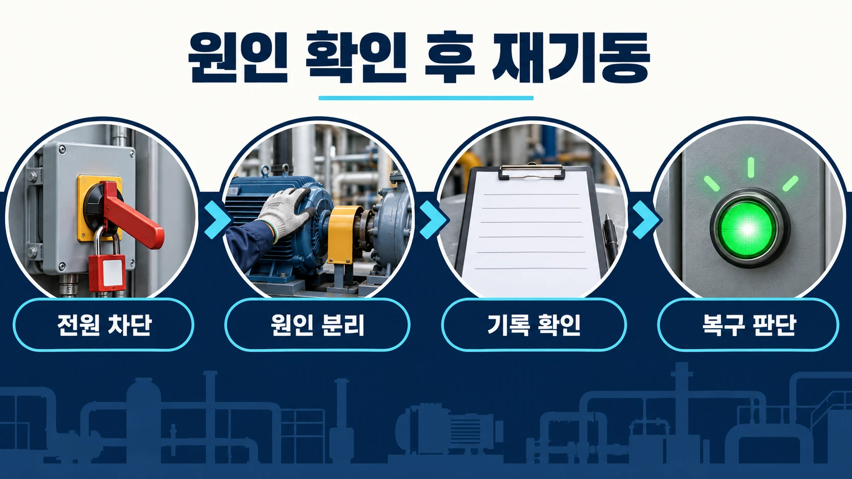 정지·이상 뒤의 점검 순서와 FAQ