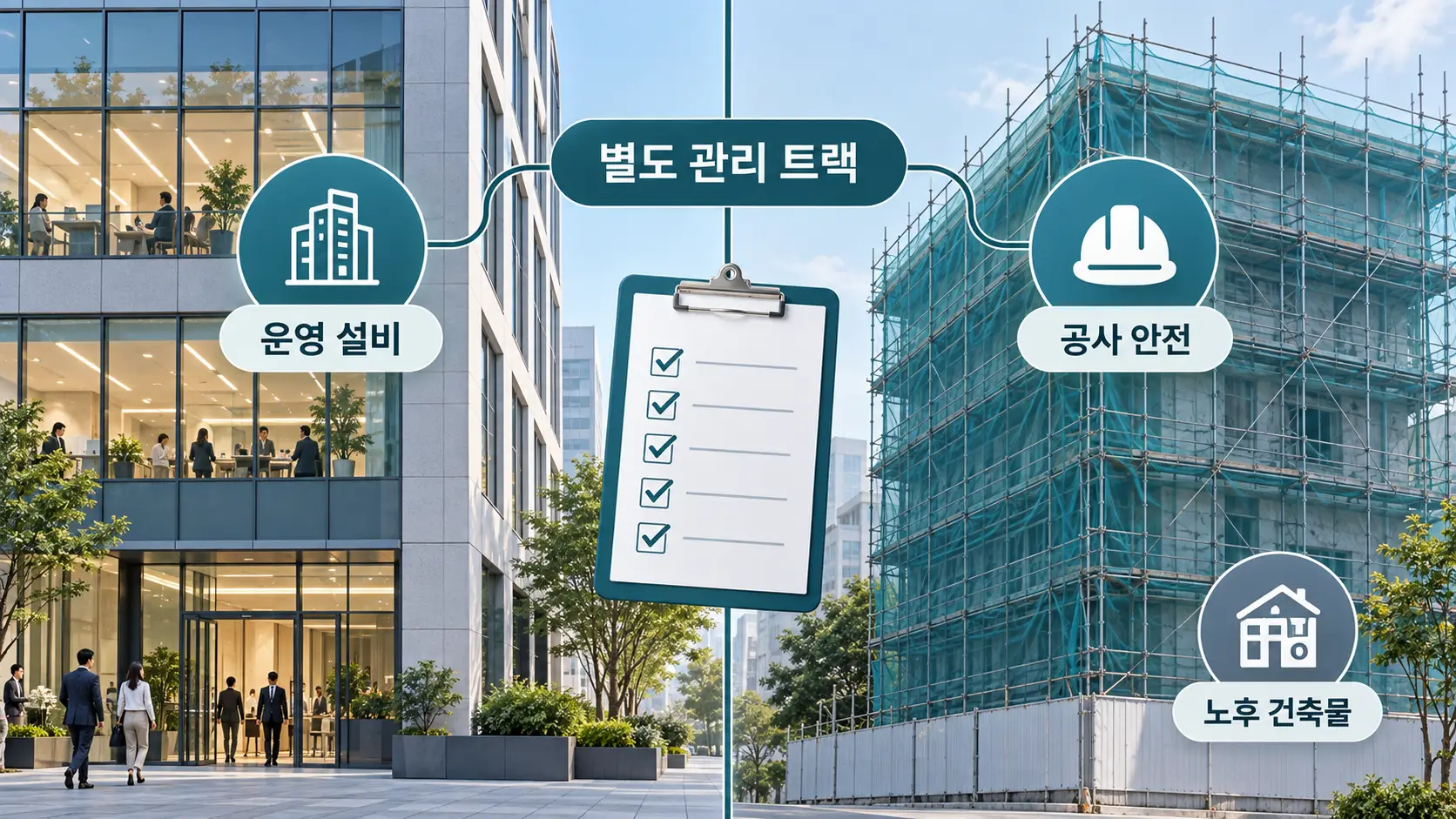 공사·노후 건축물은 별도 트랙으로 관리하기