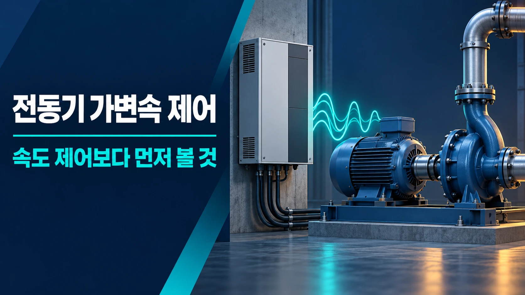 전동기 VFD 관리와 고장 진단: 속도 제어보다 먼저 확인할 4가지