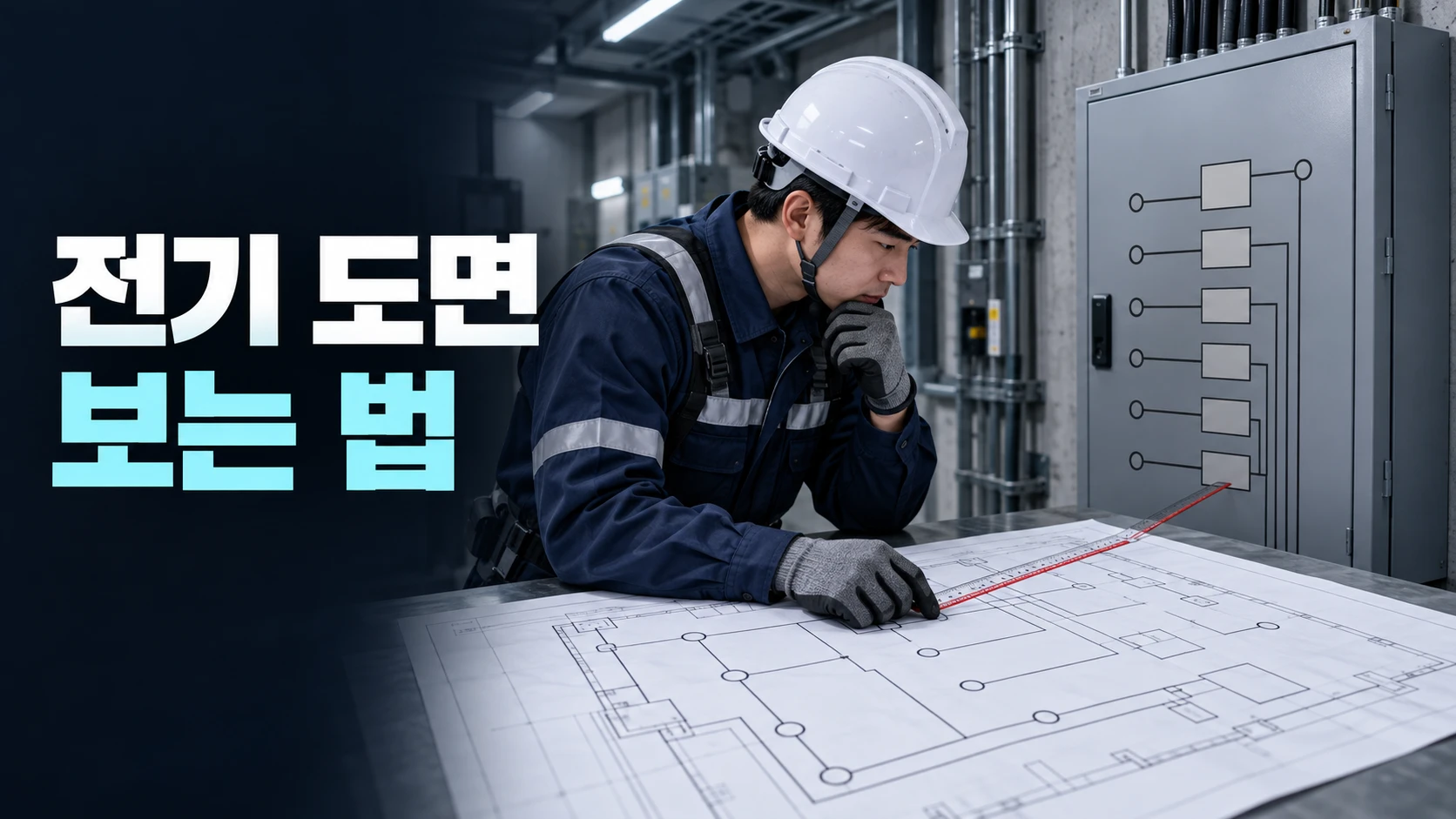 전기 도면 읽는 순서: 도면목록에서 분전반·부하까지 따라가기