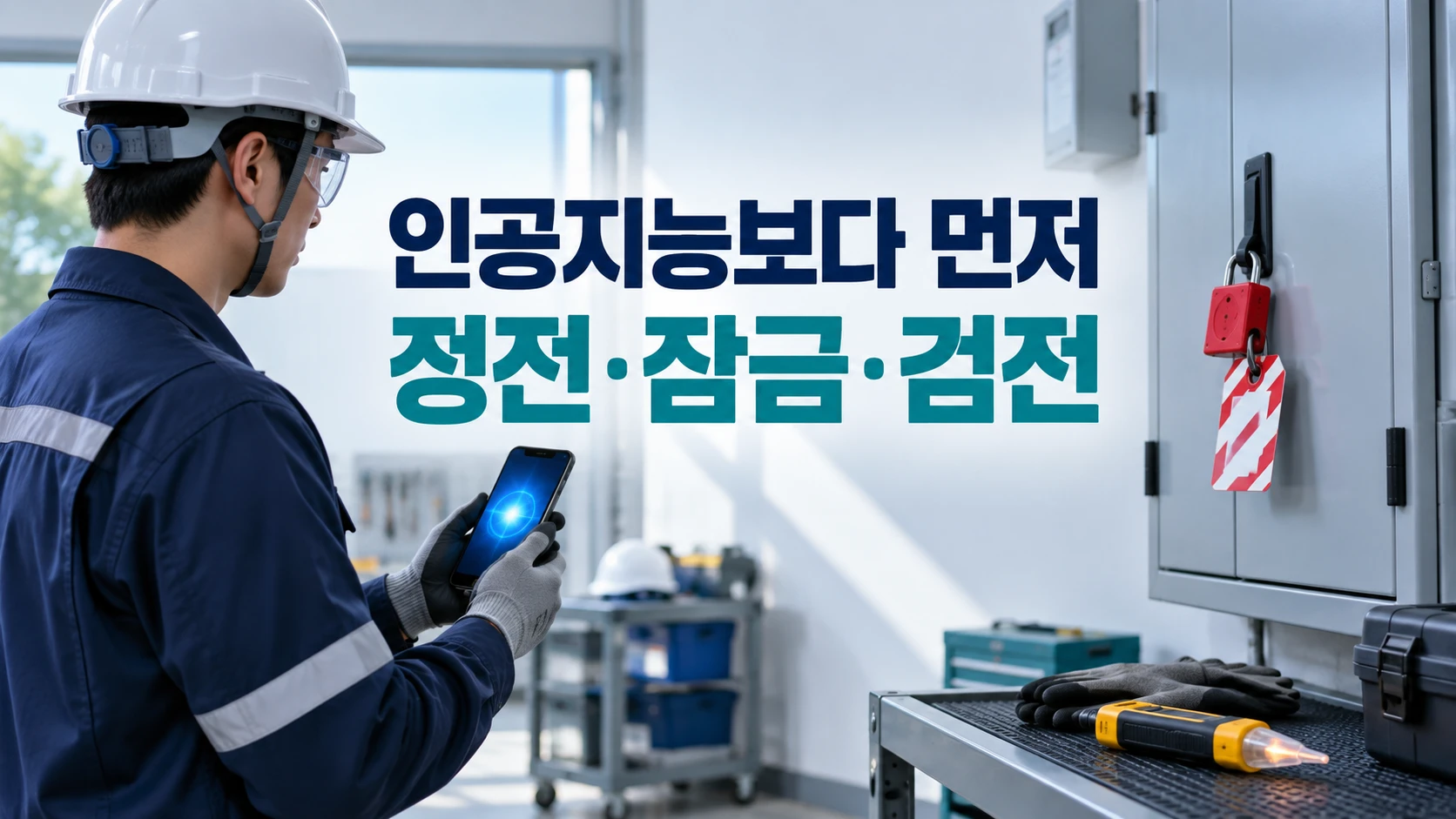 스마트폰 AI로 전기 고장 점검할 때, 먼저 지켜야 할 안전 절차