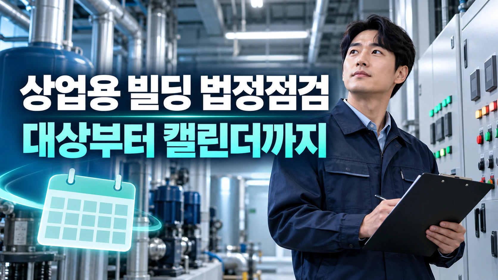 상업용 빌딩 법정점검, 시설별 대상과 관리 캘린더를 만드는 법