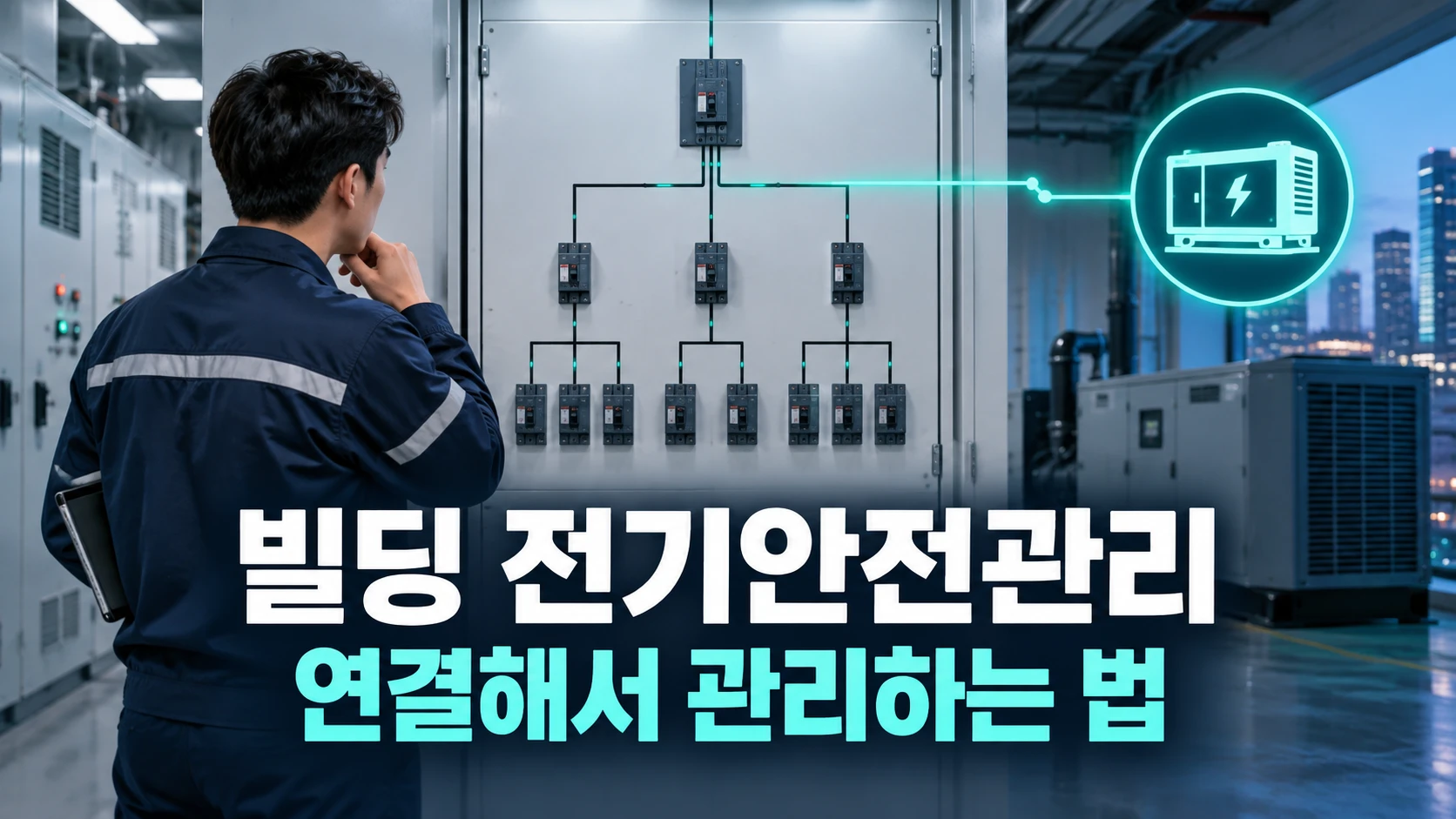 빌딩 전기안전관리, 전기·기계·소방·승강기를 연결하는 운영 기준