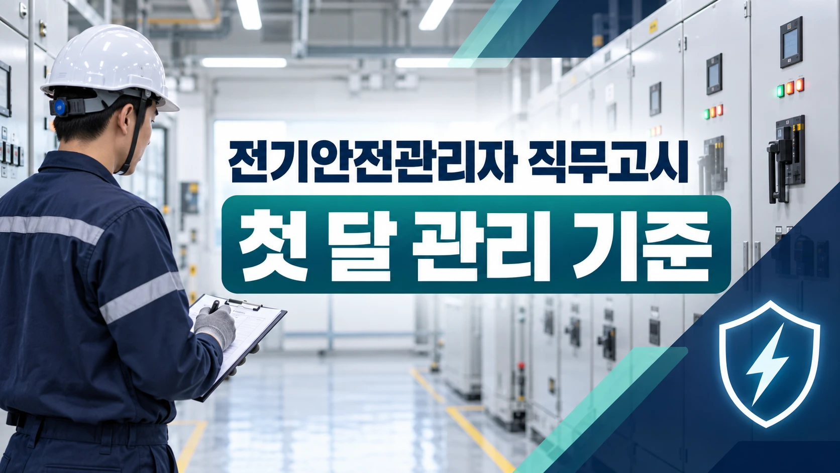 전기안전관리자 직무고시, 초보가 첫 달에 갖춰야 할 점검·기록의 기준