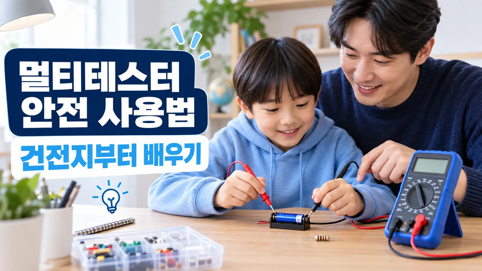 멀티테스터 사용법, 전압보다 먼저 확인할 CAT 안전등급과 측정 순서