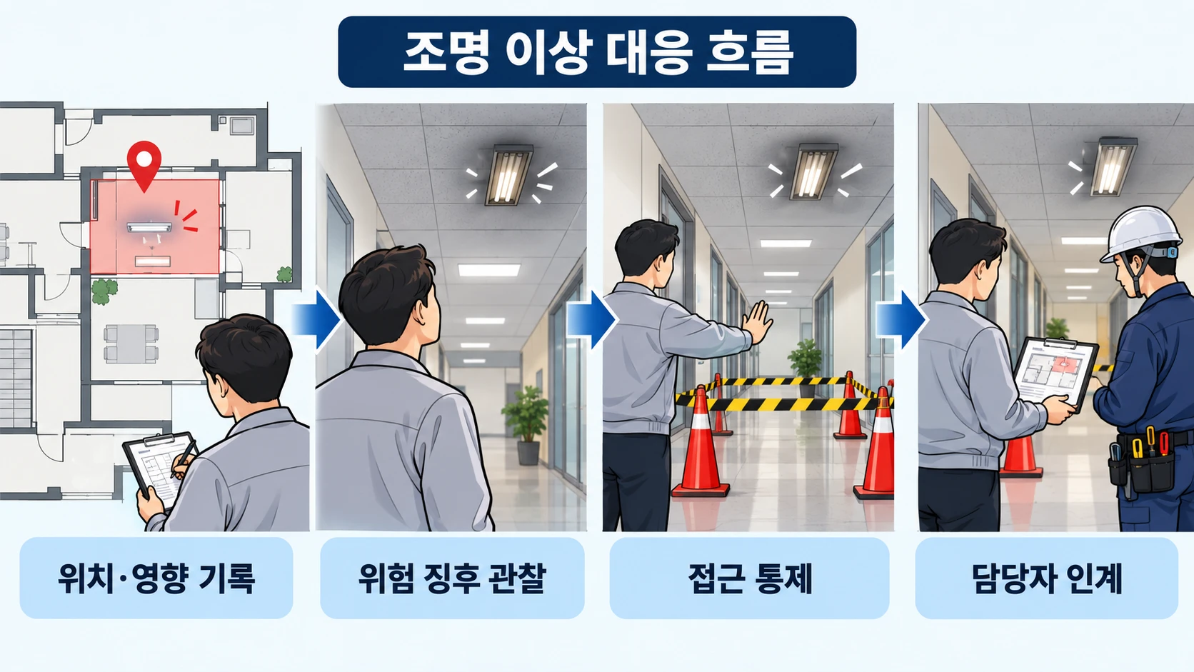 불이 나갔다는 민원, 현장에서 먼저 확인할 것