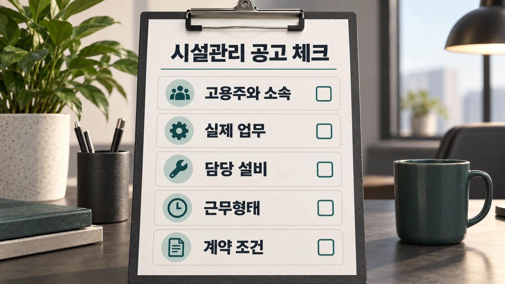 채용공고에서 먼저 볼 항목