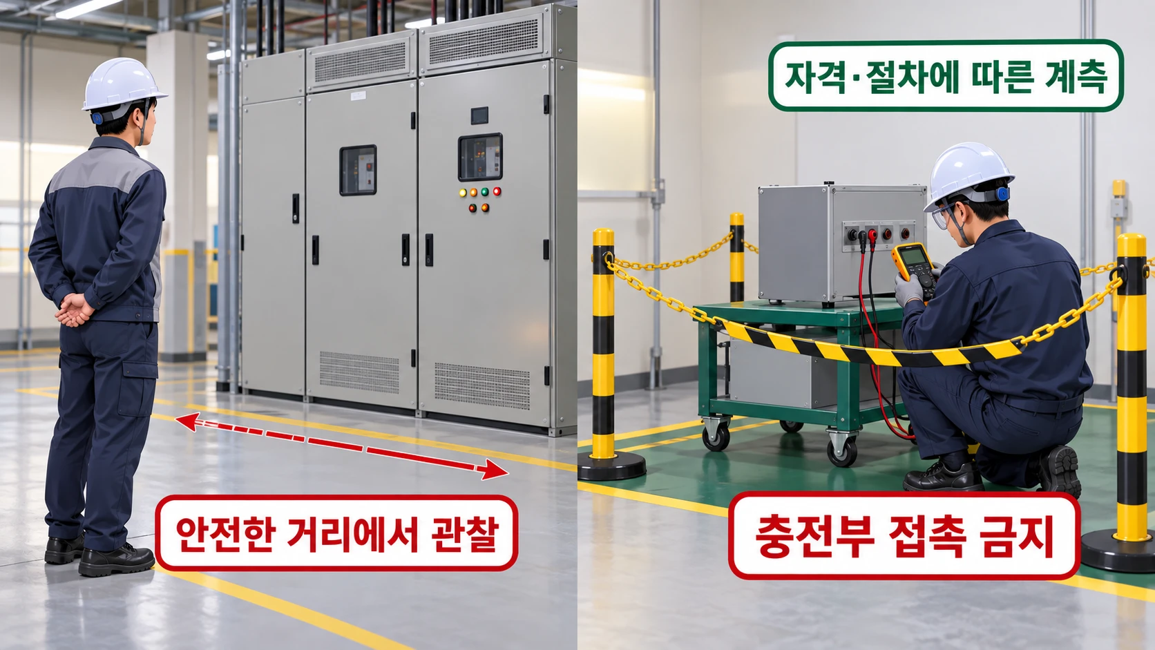 육안점검과 계측점검은 어떻게 나눌까