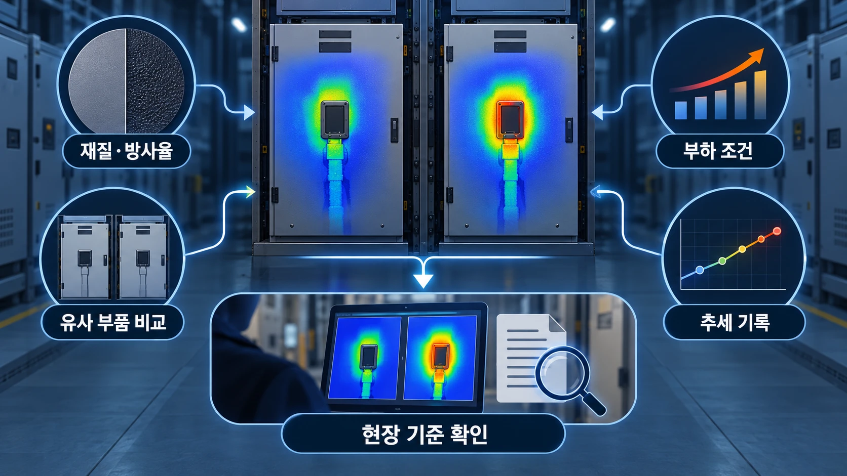 열화상·전력품질 계측에서 수치를 단정하지 않으려면