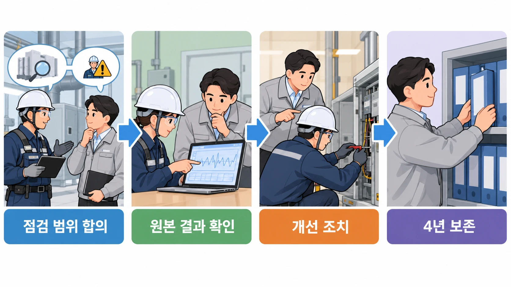 외주점검과 기록은 무엇을 챙겨야 할까