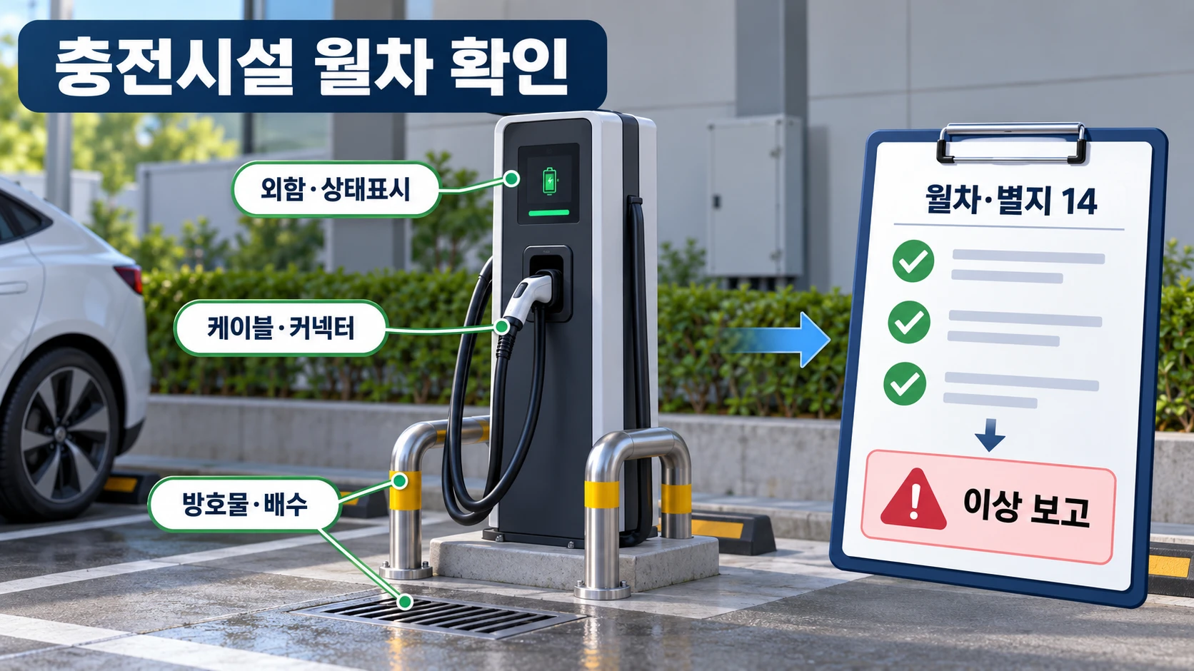 전기차 충전시설은 무엇을 월차 기록에 남길까