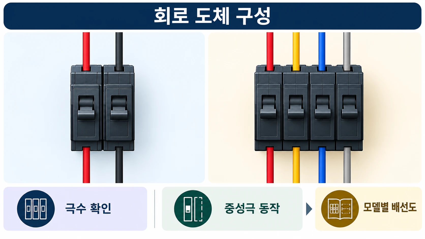 극수와 중성선은 어떻게 확인할까