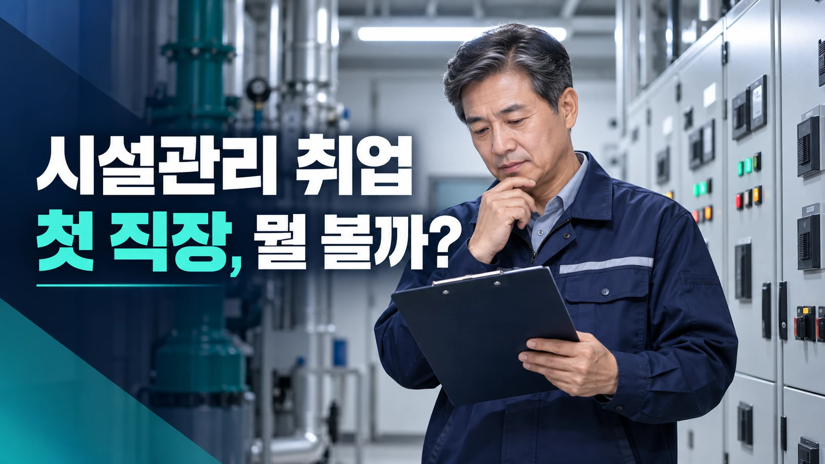 시설관리 취업, 자격증보다 먼저 확인할 첫 직장 선택 기준
